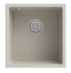 Graniteland Miniva Granitový dřez Beige podskříňový 385x410 mm 1208971451