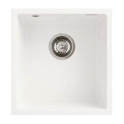 Graniteland Miniva Granitový dřez Bílý podstavba 385x410 mm 1208971452