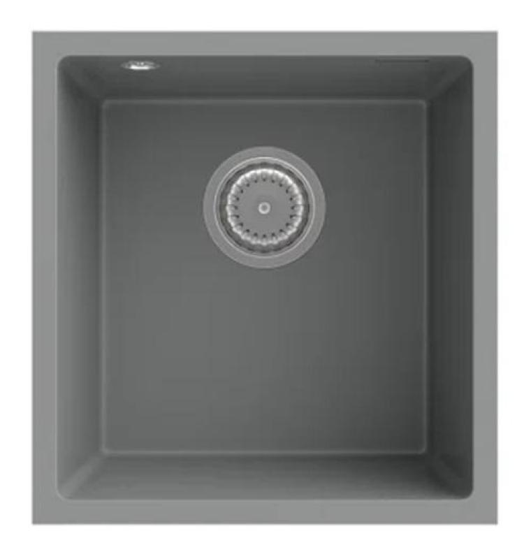 Graniteland Miniva Granitový Dřez Šedý vestavěný 385x410 cm 1208971453