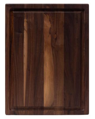 Woodsea Butcher Groove S - Ořechové Dřevěné prkénko na krájení se šťávovodem 45x30 cm 1208971534