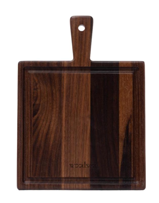 Woodsea Dunes Walnut S - Vlaková Deska z ořechového dřeva Dunes 27x20 cm 1208971547