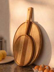 Woodsea Pizza L - Dubová pizzová deska Kulatá Ø35 cm 1208971583