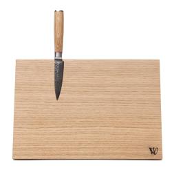 Woodsea Držte můj nůž - Dubový držák na nože Stůl 32x22 cm 1208971599