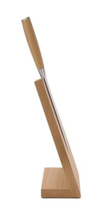 Woodsea Držte můj nůž - Dubový držák na nože Stůl 32x22 cm 1208971599