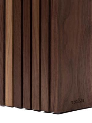 Woodsea Block Walnut M - Ořechový Blok na Nože 17x12 cm 1208971609