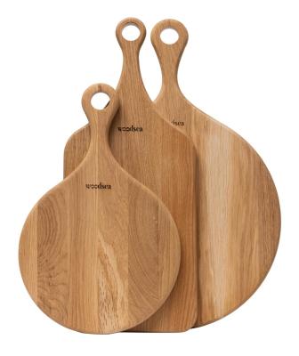 Woodsea Native S - Dubový Pizza Prkno Kulatý Ø25x2 cm 1208971611