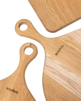 Woodsea Native S - Dubový Pizza Prkno Kulatý Ø25x2 cm 1208971611