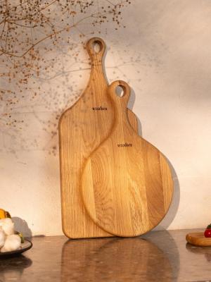 Woodsea Native M - Dubová pizza deska Kruhová Ø35x2 cm 1208971612