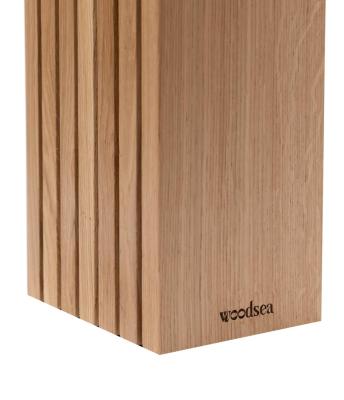 Woodsea Block Oak S - Dubový Blok na Nože 13x8 cm 1208971617