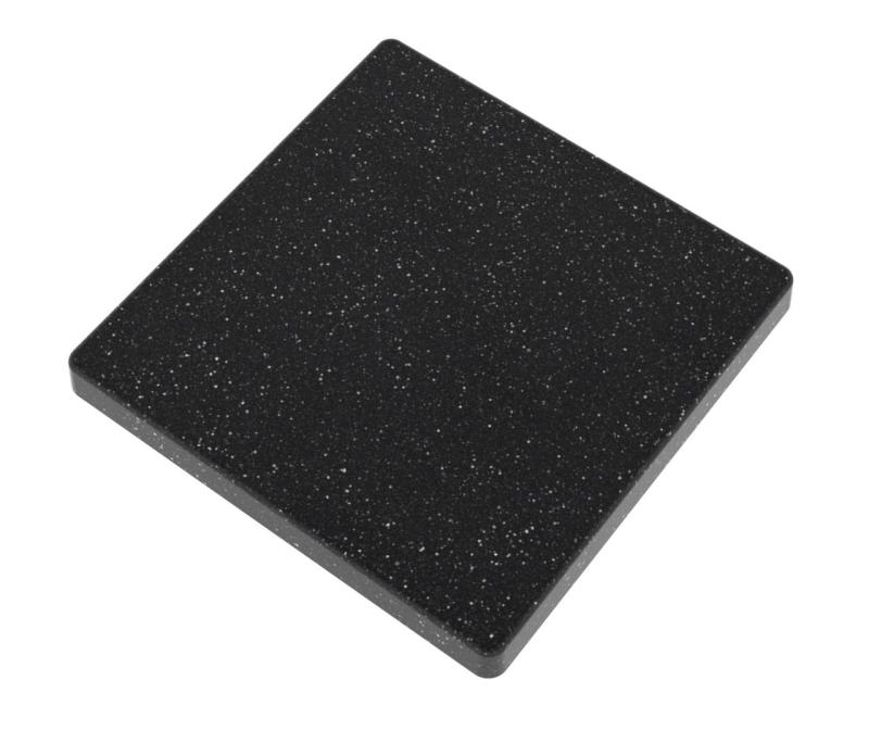 Graniteland Seta Granitový černý arduin Tvrdý kámen Umyvadlo nástavba 80x50 cm 1208971619