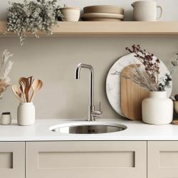 Pure.Sink Rondo Nerezový kulatý dřez pro zapuštěnou, podstavnou a nástěnnou montáž, 37 cm, RD375-SS