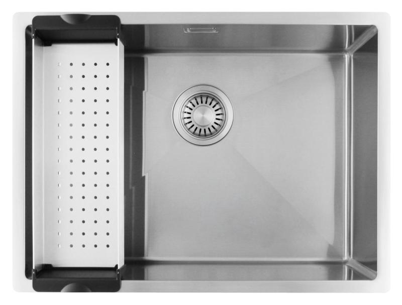 Pure.Sink Luxion Stainless steel sink 55x40 cm undermount, flush mount, and top mount PLX5540-02