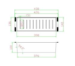 Pure.Sink Luxion Černá vložka do dřezu PLXCOL-63