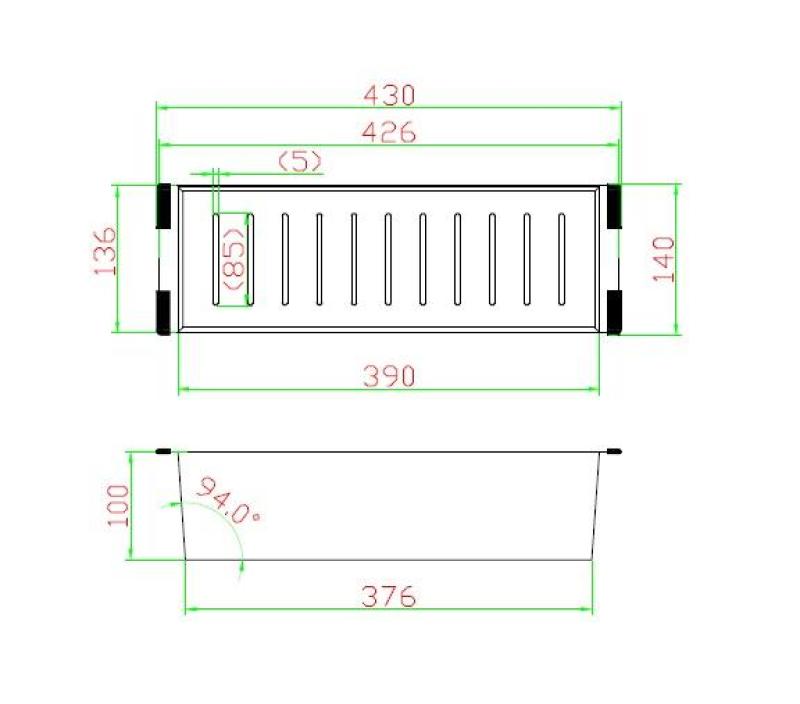 Pure.Sink Luxion Černá vložka do dřezu PLXCOL-63