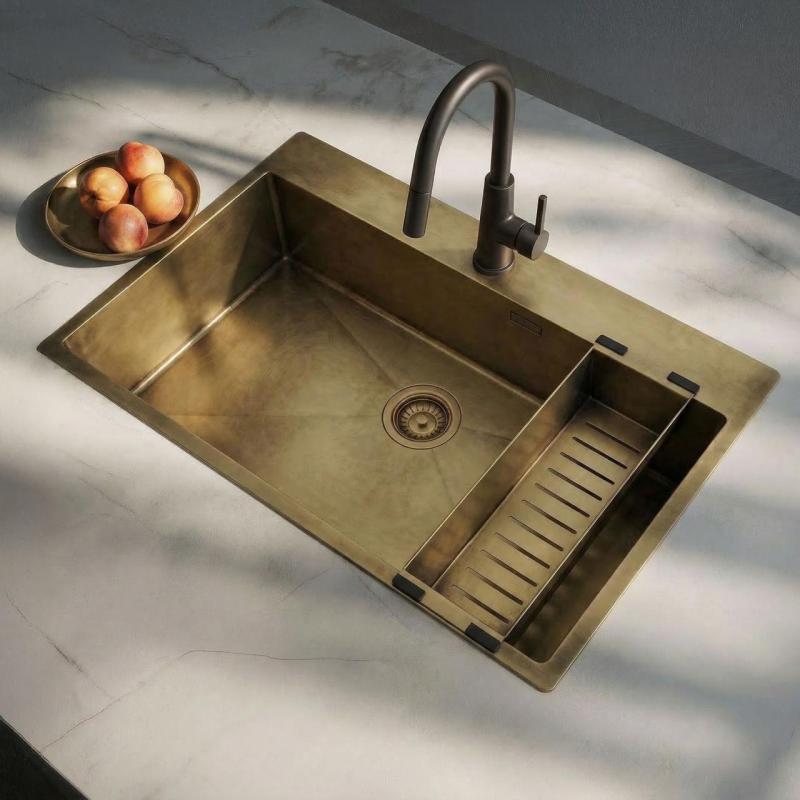 Pure.Sink Luxion Bronze insert for sink PLXCOL-64
