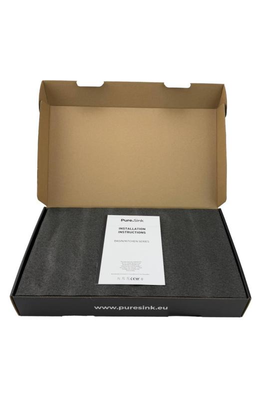 Pure.Sink Elite Steel Pulse-S Kuchyňská baterie nerezová s výsuvným výtokem a sprejovým režimem PS8500-02