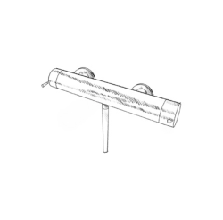 MURO TUA termostatická sprchová baterie se sprchovou soupravou chrom M1.B1TH.CR