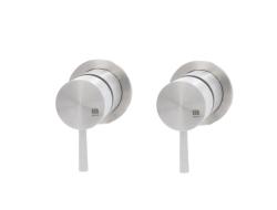 MURO TUA Nástěnná směšovací baterie s přepínacím kohoutem, chrom M1.B32.R.CR