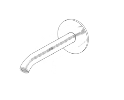 MURO TUA Vodovodní baterie chrom M1.CA3.W.15.CR