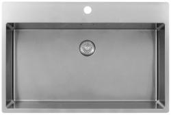 Pure.Sink Exclusivo Nerezový velký dřez 75 x 40 cm Tapwing s otvorem pro baterii PEX7540T-02