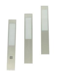 Indux Nex kuchyňská sestava LED Set 3x3 W s integrovaným dotykovým stmívačem hliník 1208972335