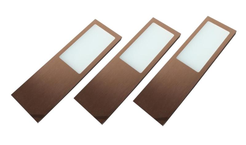 Indux Solin Kuchyňská sestava Multi Tone LED Set 3 bodová světla x 3,6 W měď 1208972349