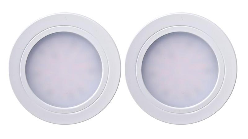 Indux Luma malá vestavěná kuchyně Multi Tone LED sada 2 bodová světla bílá 1208972386