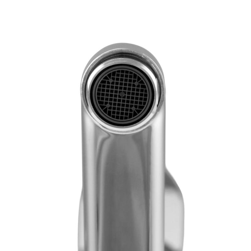 Aquanello Casa Jednootáčkový kuchyňský nástěnný kohoutek chrom s výtokem 25 cm CR-1425-CS