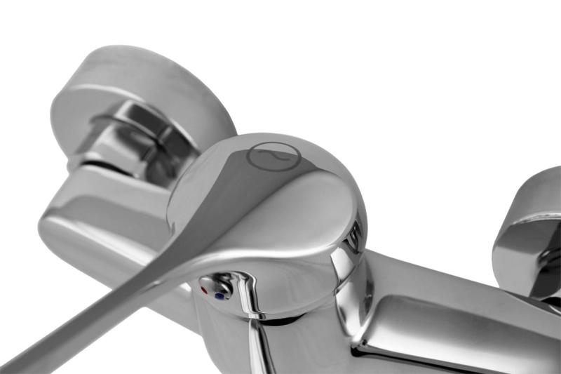 Aquanello Medic Kuchyňský nástěnný kohoutek s dlouhou rukojetí, chrom CR-1005-MD