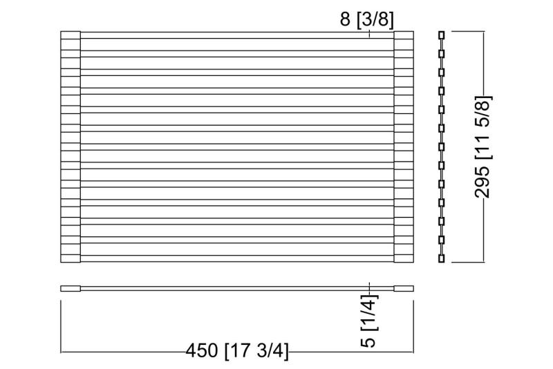 Ausmann Mosel Kombinovaná sada dřezu PVD měď 50 x 40 cm s kuchyňskou baterií, dávkovačem mýdla a rohožkou 1208972563