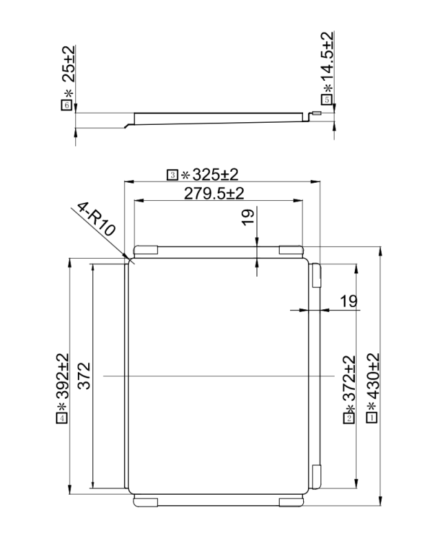 Pure.Sink Exclusivo Měděná odkapávací miska, odkapávací deska 440 x 335 mm pro dřez PEXTRAY-62